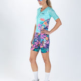 Zoot Sports TRI AERO RACESUITS Women's Ltd Tri Aero Fz Racesuit - Florescence