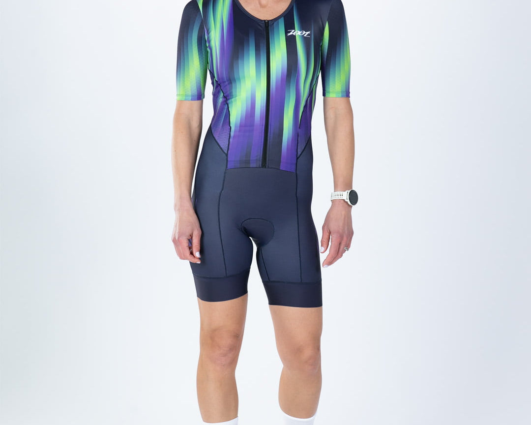 Zoot Sports TRI AERO RACESUITS Women's Ltd Tri Aero Fz Racesuit - Reflection