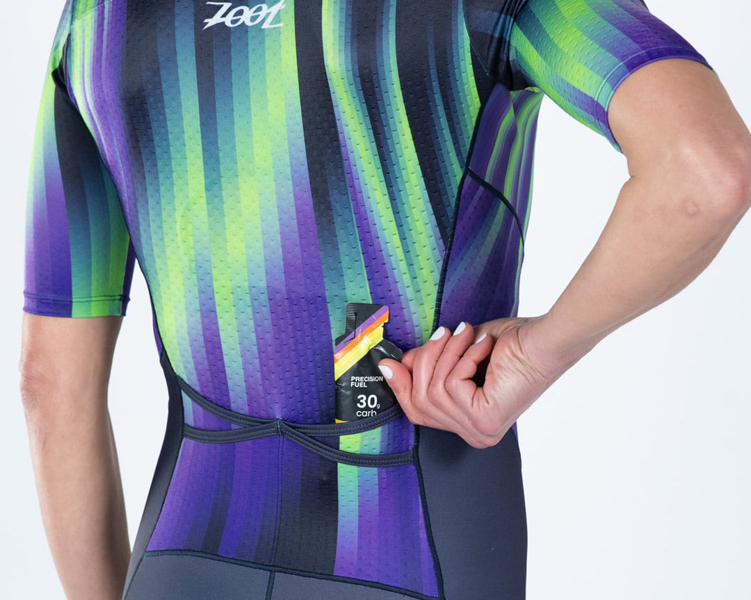 Zoot Sports TRI AERO RACESUITS Women's Ltd Tri Aero Fz Racesuit - Reflection