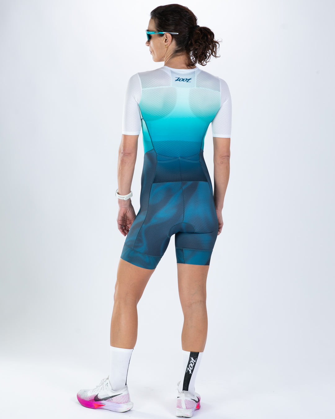 Zoot Sports TRI AERO RACESUITS Women's Ltd Tri Aero Fz Racesuit - Riptide