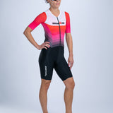 Zoot Sports TRI AERO RACESUITS Women's Ultra Tri P1x Racesuit - IM Velocity