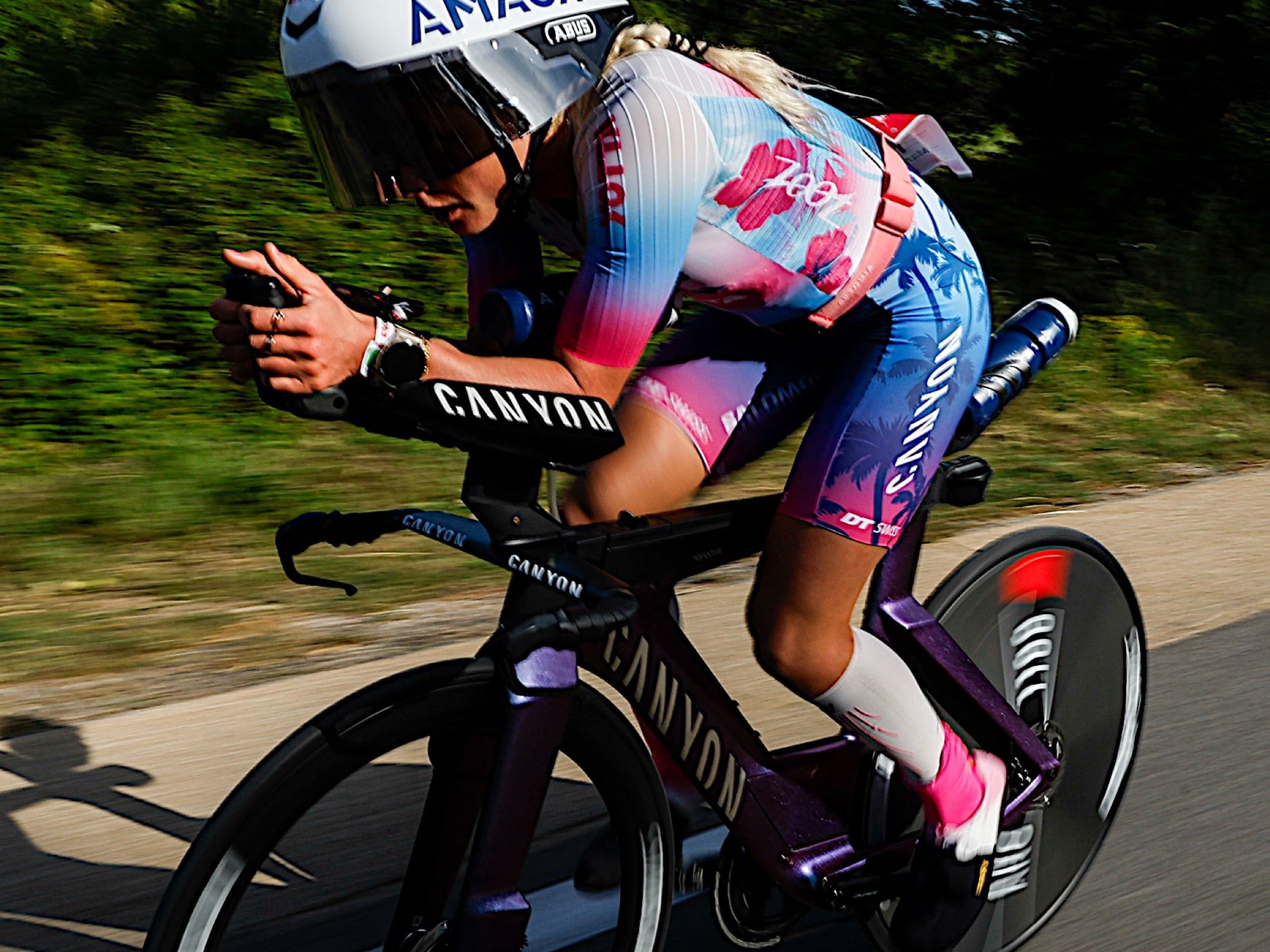 Zoot Sports TRI AERO RACESUITS Women's Ultra Tri P1x Racesuit - Paradise