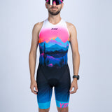 Zoot Sports TRI BACKZIP RACESUITS Men's Sprint Tri Hyperglide Backzip Racesuit - Elements