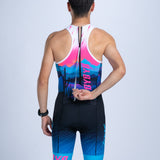 Zoot Sports TRI BACKZIP RACESUITS Men's Sprint Tri Hyperglide Backzip Racesuit - Elements