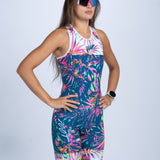 Zoot Sports TRI BACKZIP RACESUITS Women's Sprint Tri Hyperglide Backzip Racesuit - Island Original