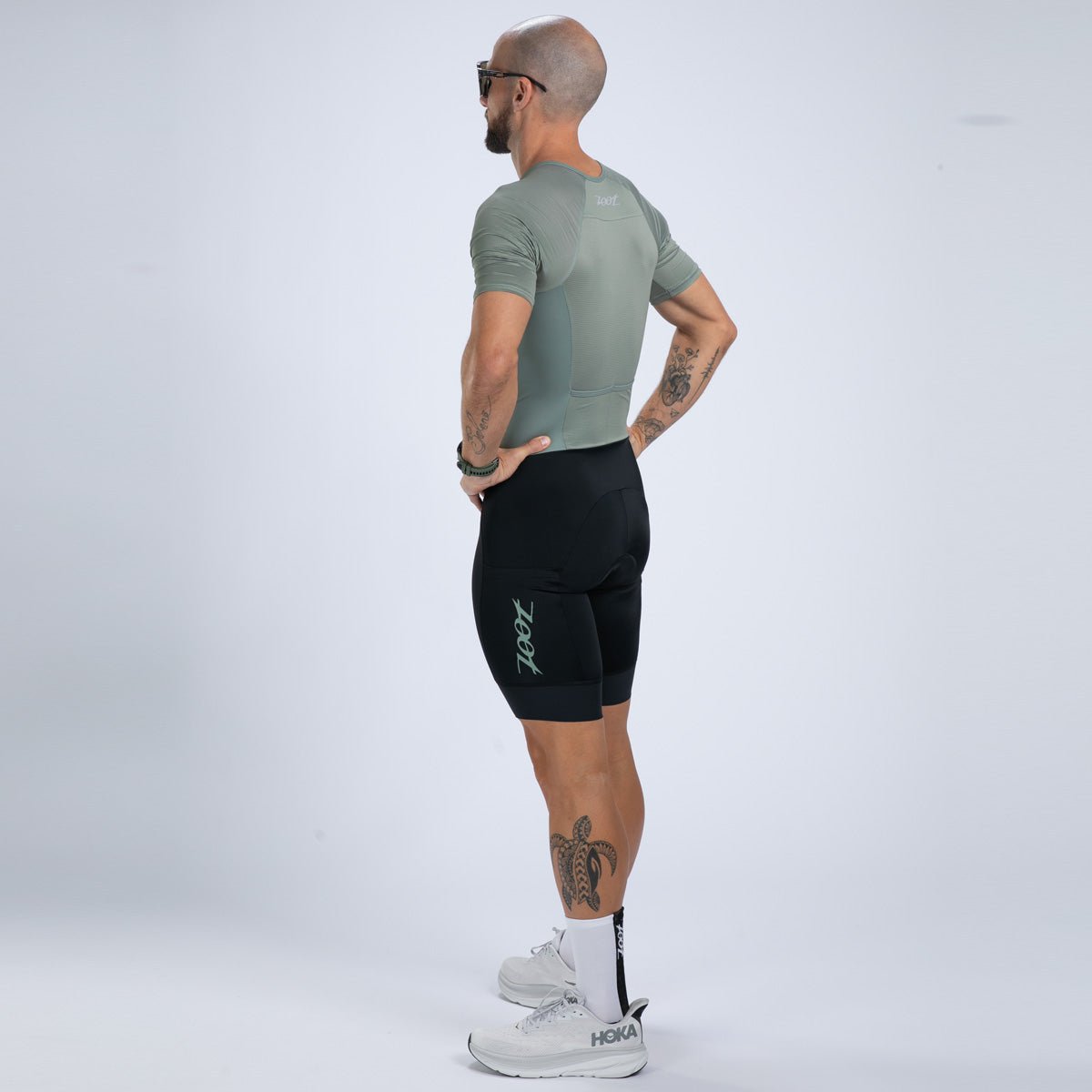 Zoot Sports TRI RACESUITS Men's Core Tri Aero Fz Racesuit - Army Green