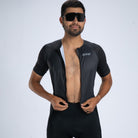 Zoot Sports TRI RACESUITS Men's Core Tri Aero Fz Racesuit - Jet Black