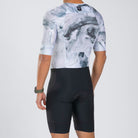 Zoot Sports TRI RACESUITS Men's Elite 2.0 Tri Aero Fz Racesuit - White Hot