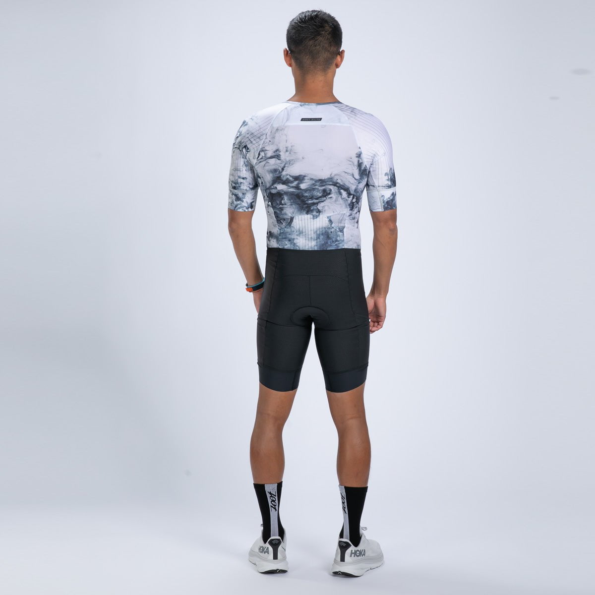 Zoot Sports TRI RACESUITS Men's Elite Tri Aero Fz Racesuit - Vapor White