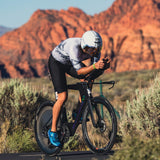 Zoot Sports TRI RACESUITS Men's Elite Tri Aero Fz Racesuit - Vapor White