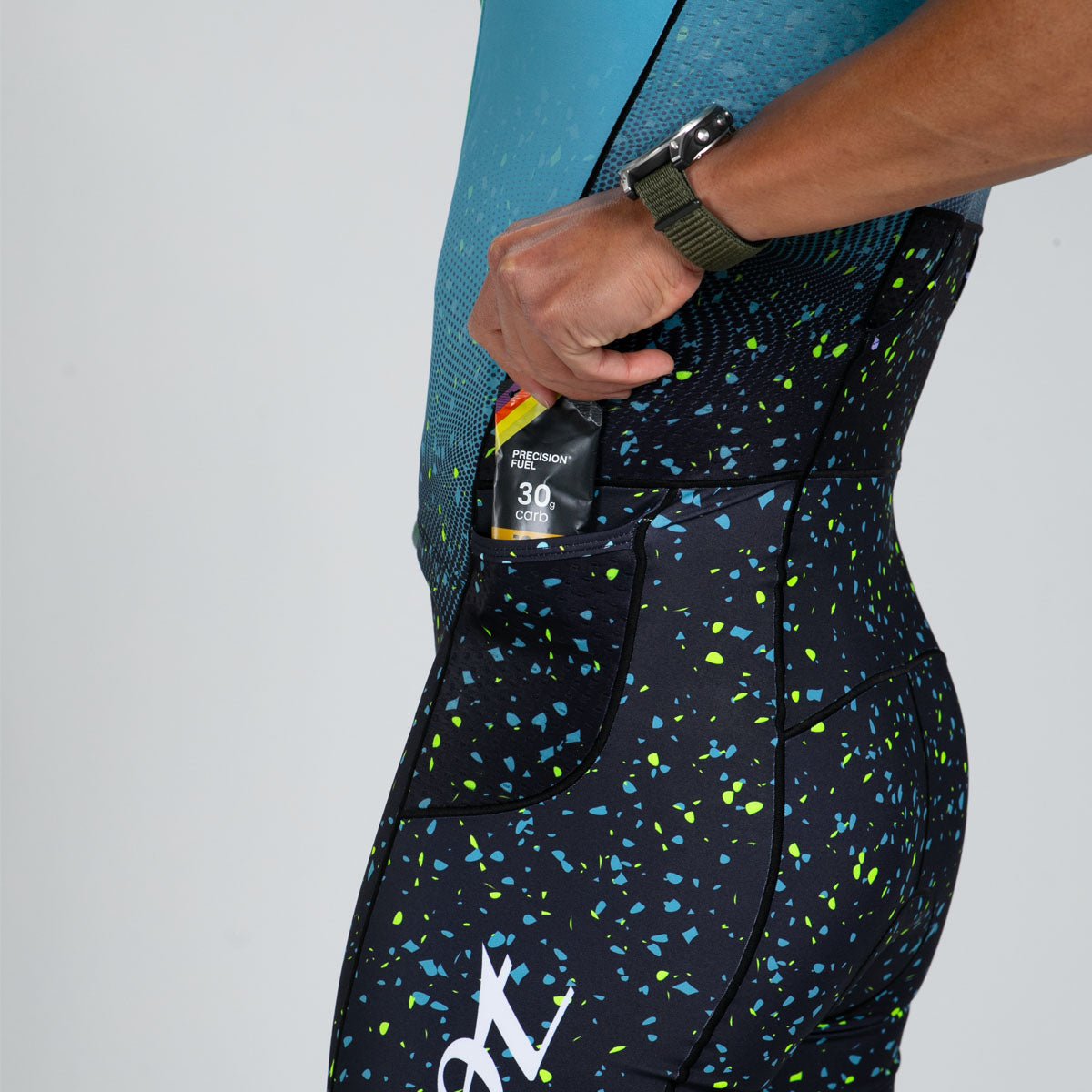 Zoot Sports TRI RACESUITS Men's Ltd Tri Aero Fz Racesuit - Electric