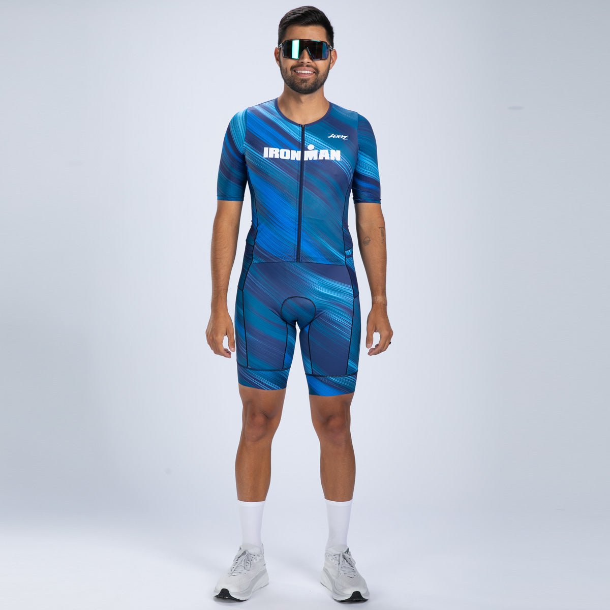 Zoot Sports TRI RACESUITS Men's Ltd Tri Aero Fz Racesuit - IM Heat