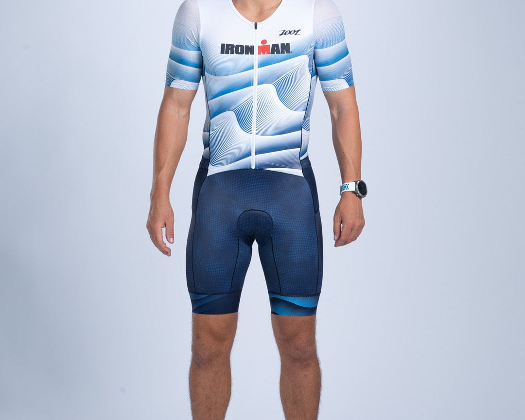 Zoot Sports TRI RACESUITS Men's Ltd Tri Aero Fz Racesuit - IM Stratos