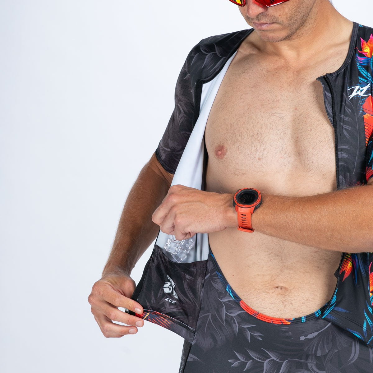 Zoot Sports TRI RACESUITS Men's Ltd Tri Aero Fz Racesuit - King Kam