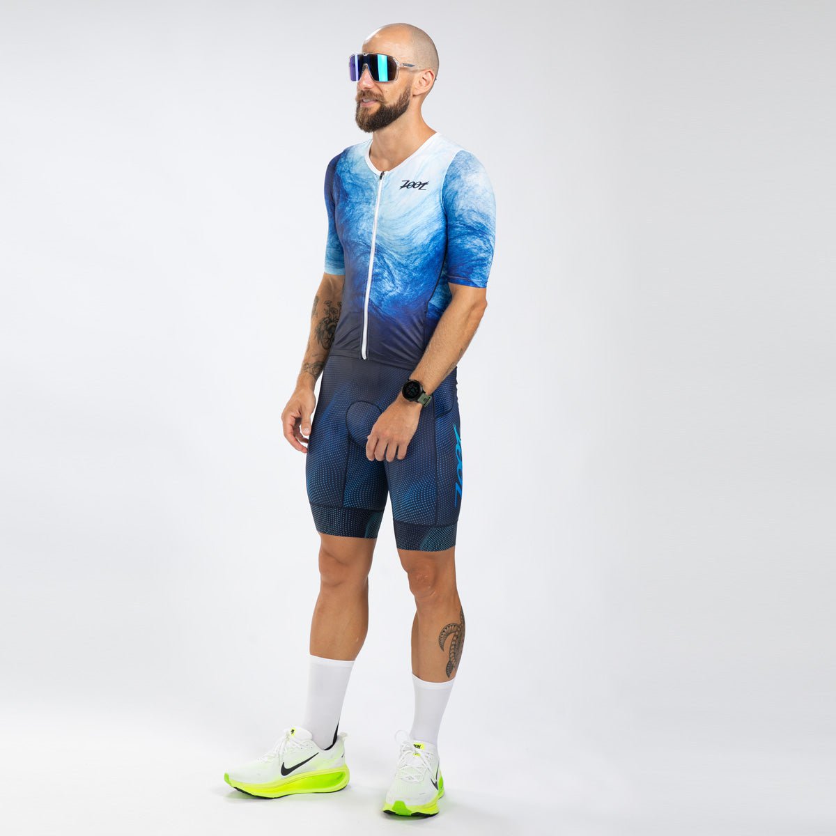 Zoot Sports TRI RACESUITS Men's Ltd Tri Aero Fz Racesuit - La Plage