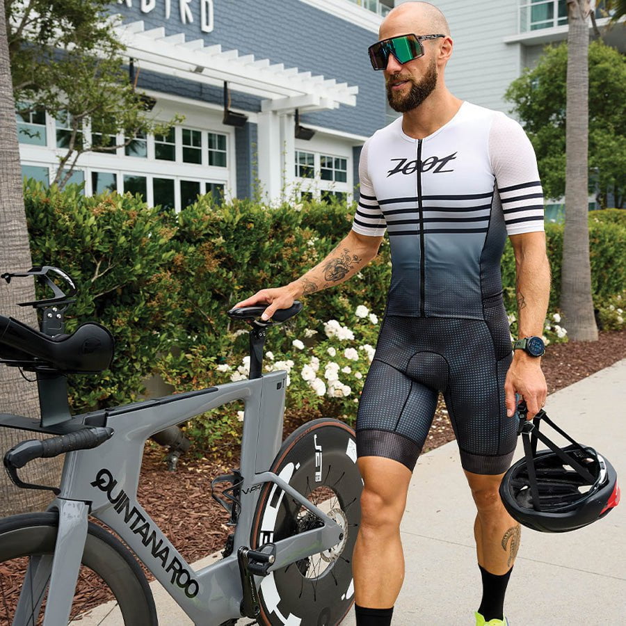 Zoot Sports TRI RACESUITS Men's Ltd Tri Aero Fz Racesuit -Summit