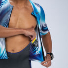 Zoot Sports TRI RACESUITS Men's Ltd Tri Aero Fz Racesuit -Surge