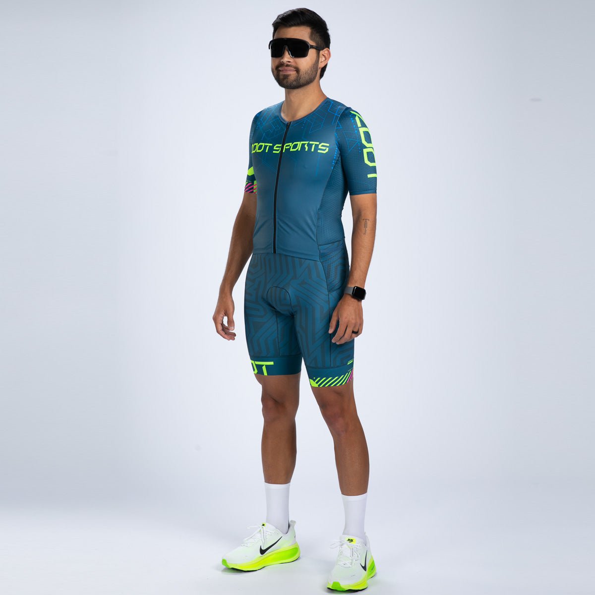 Zoot Sports TRI RACESUITS Men's Ltd Tri Aero Fz Racesuit -Techno