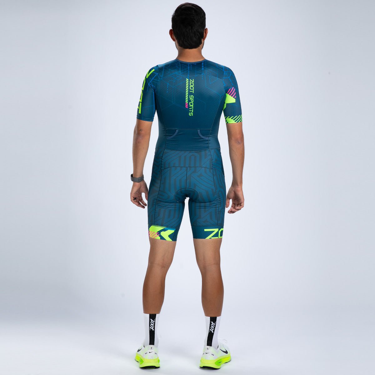 Zoot Sports TRI RACESUITS Men's Ltd Tri Aero Fz Racesuit -Techno