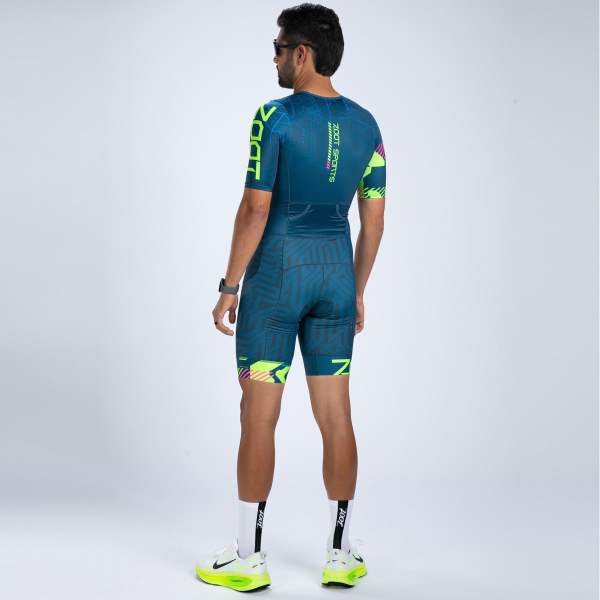Zoot Sports TRI RACESUITS Men's Ltd Tri Aero Fz Racesuit -Techno