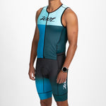 Zoot Sports TRI RACESUITS Men's Ltd Tri Aero Slvs Fz Racesuit - Believe