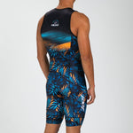 Zoot Sports TRI RACESUITS Men's Ltd Tri Aero Slvs Fz Racesuit - Club Aloha