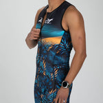 Zoot Sports TRI RACESUITS Men's Ltd Tri Aero Slvs Fz Racesuit - Club Aloha