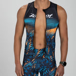 Zoot Sports TRI RACESUITS Men's Ltd Tri Aero Slvs Fz Racesuit - Club Aloha