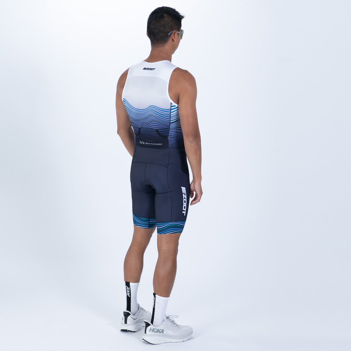 Zoot Sports TRI RACESUITS Men's Ltd Tri Aero Slvs Fz Racesuit - Crowie