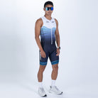Zoot Sports TRI RACESUITS Men's Ltd Tri Aero Slvs Fz Racesuit - Crowie