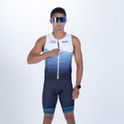 Zoot Sports TRI RACESUITS Men's Ltd Tri Aero Slvs Fz Racesuit - Crowie