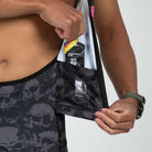 Zoot Sports TRI RACESUITS Men's Ltd Tri Aero Slvs Fz Racesuit - Darkside