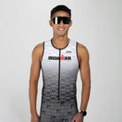 Zoot Sports TRI RACESUITS Men's Ltd Tri Aero Slvs Fz Racesuit - IM Endurance