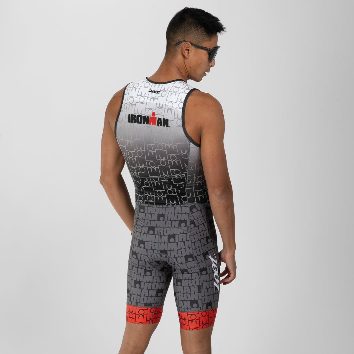 Zoot Sports TRI RACESUITS Men's Ltd Tri Aero Slvs Fz Racesuit - IM Endurance