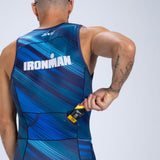 Zoot Sports TRI RACESUITS Men's Ltd Tri Aero Slvs Fz Racesuit - IM Heat