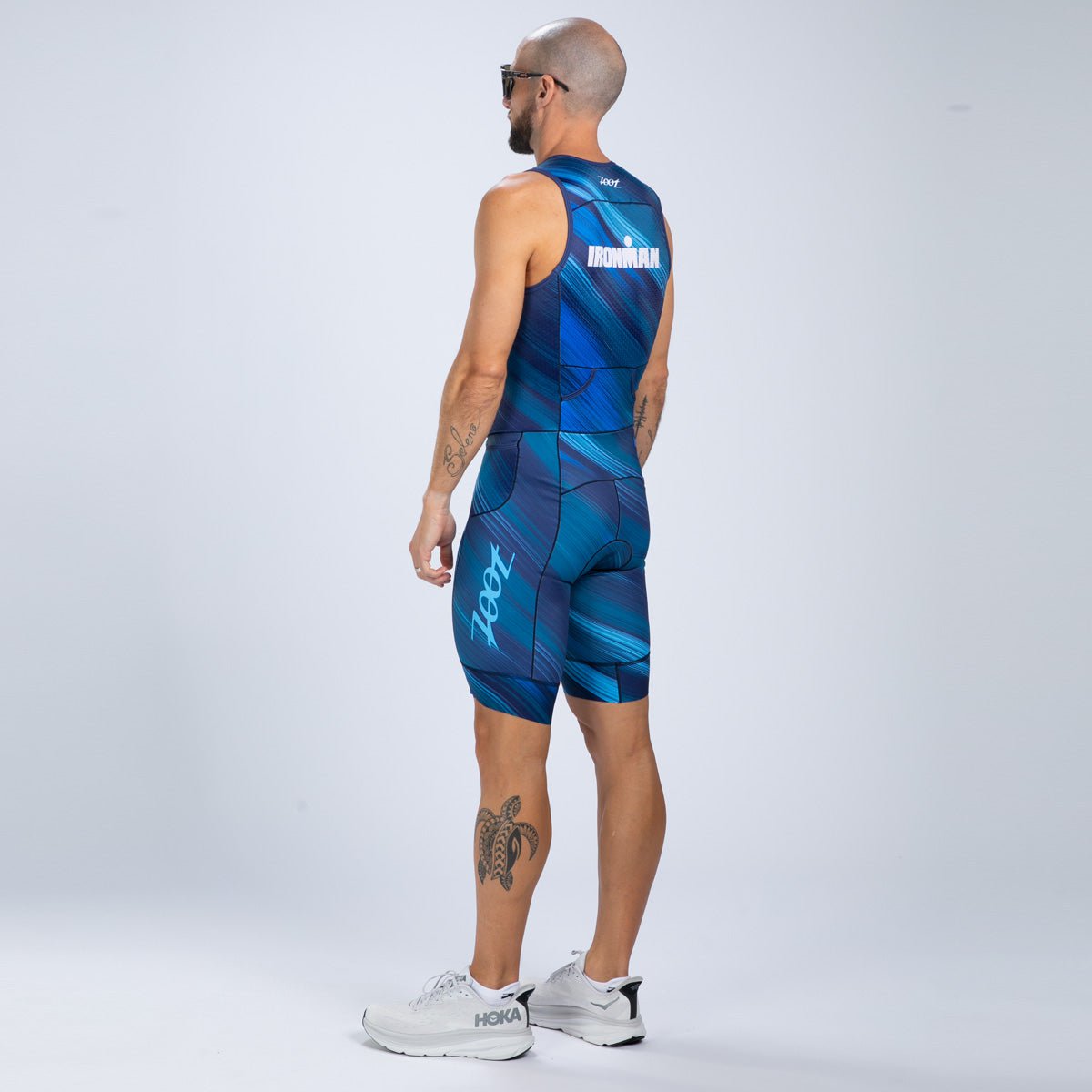 Zoot Sports TRI RACESUITS Men's Ltd Tri Aero Slvs Fz Racesuit - IM Heat