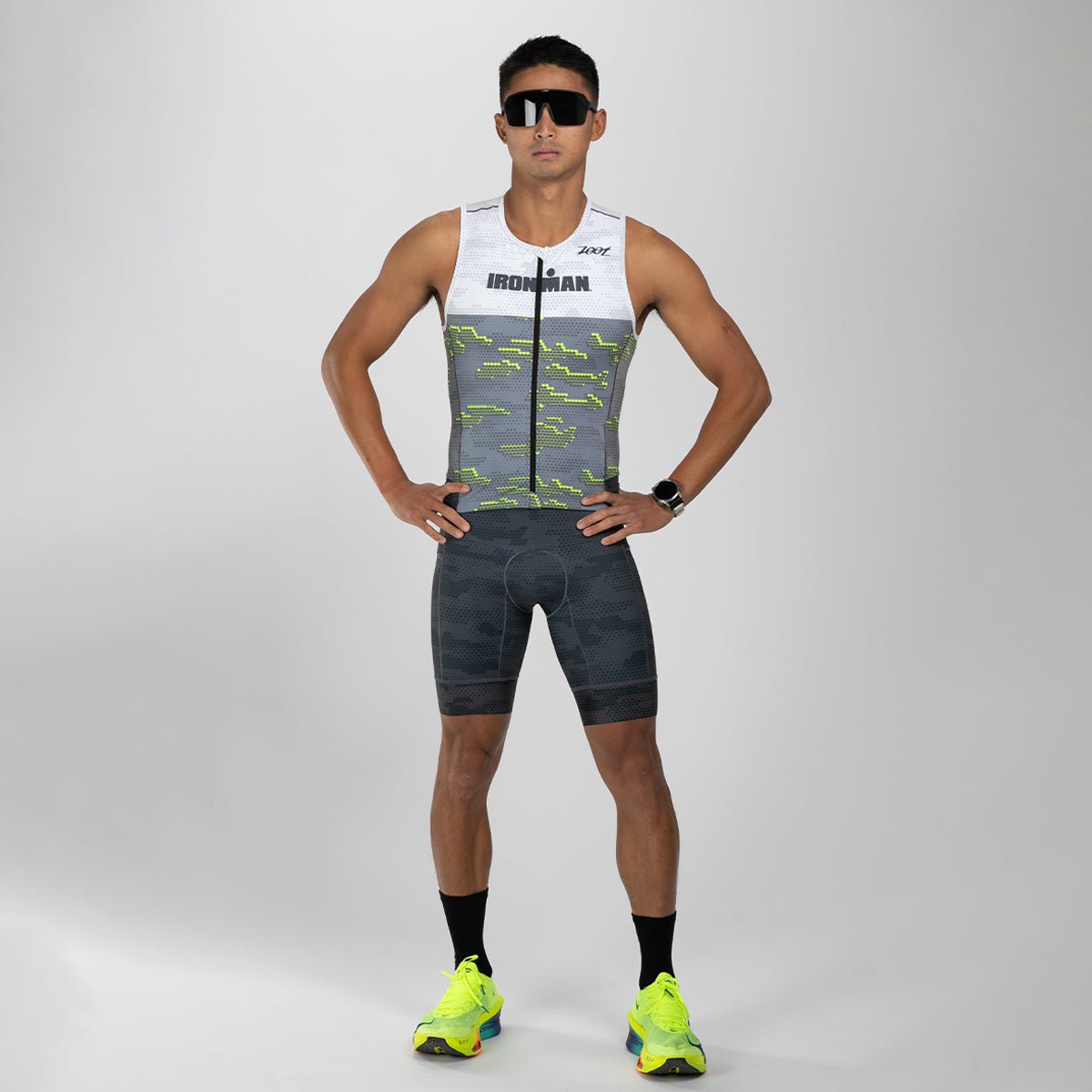 Zoot Sports TRI RACESUITS Men's Ltd Tri Aero Slvs Fz Racesuit - IM Resilience