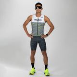 Zoot Sports TRI RACESUITS Men's Ltd Tri Aero Slvs Fz Racesuit - IM Resilience