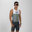 Zoot Sports TRI RACESUITS Men's Ltd Tri Aero Slvs Fz Racesuit - IM Resilience