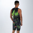 Zoot Sports TRI RACESUITS Men's Ltd Tri Aero Slvs Fz Racesuit - Tropical Magic