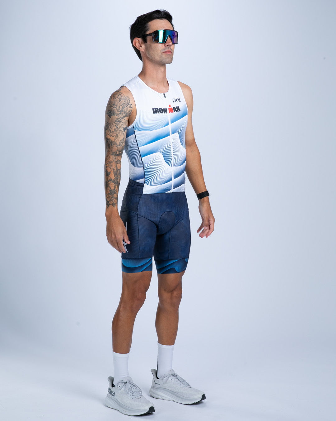 Zoot Sports TRI RACESUITS Men's Ltd Tri Slvs Fz Racesuit - IM Stratos