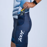 Zoot Sports TRI RACESUITS Men's Ltd Tri Slvs Fz Racesuit - IM Stratos