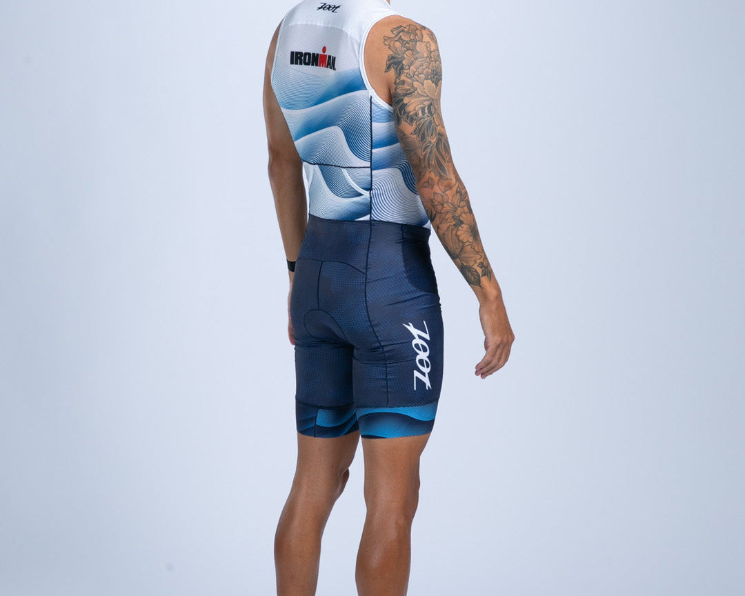 Zoot Sports TRI RACESUITS Men's Ltd Tri Slvs Fz Racesuit - IM Stratos