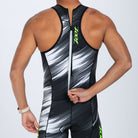 Zoot Sports TRI RACESUITS Men's Sprint Tri Hyperglide Backzip Racesuit - DriftSPEED