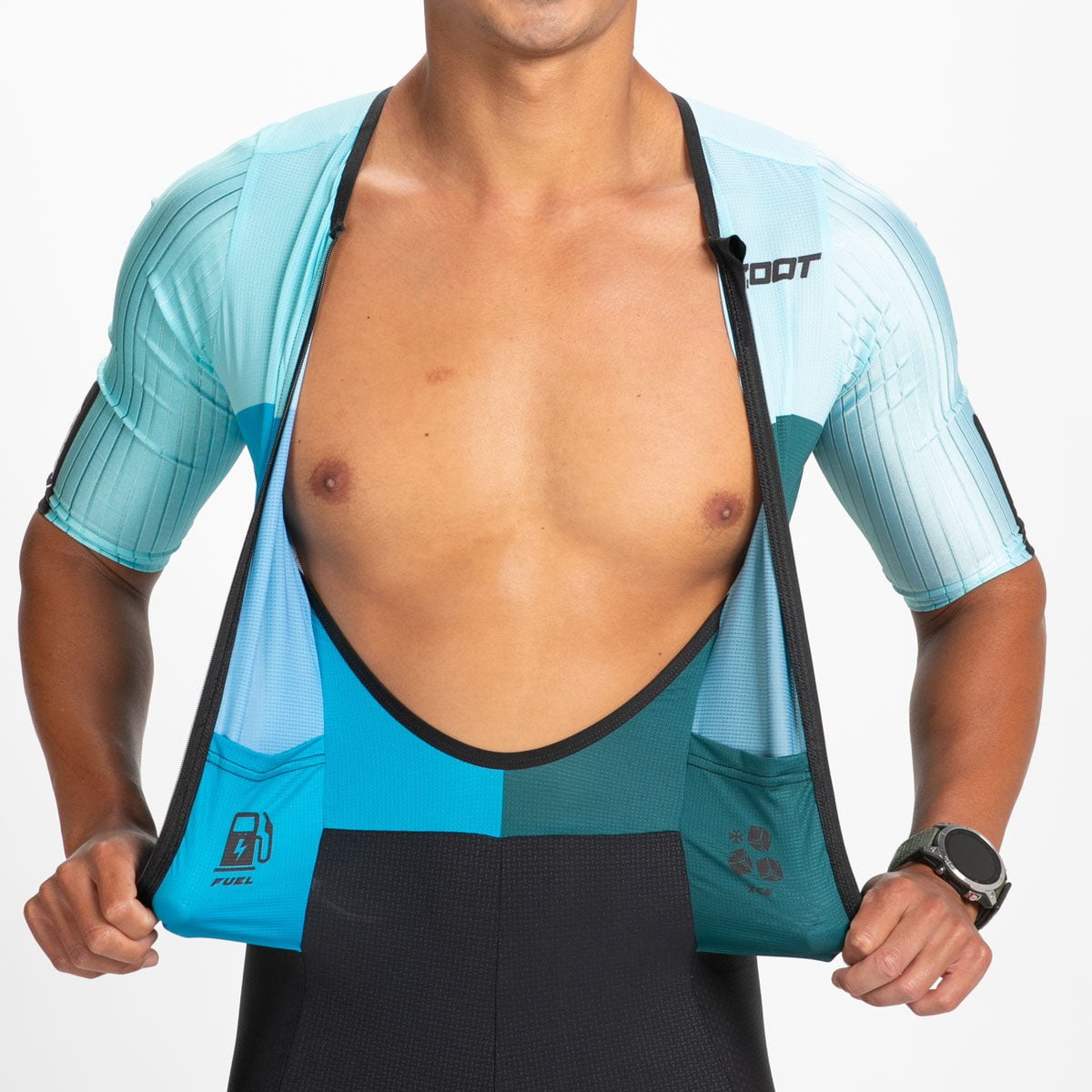 Zoot Sports TRI RACESUITS Men's Ultra Tri P1 Exos Racesuit - Believe