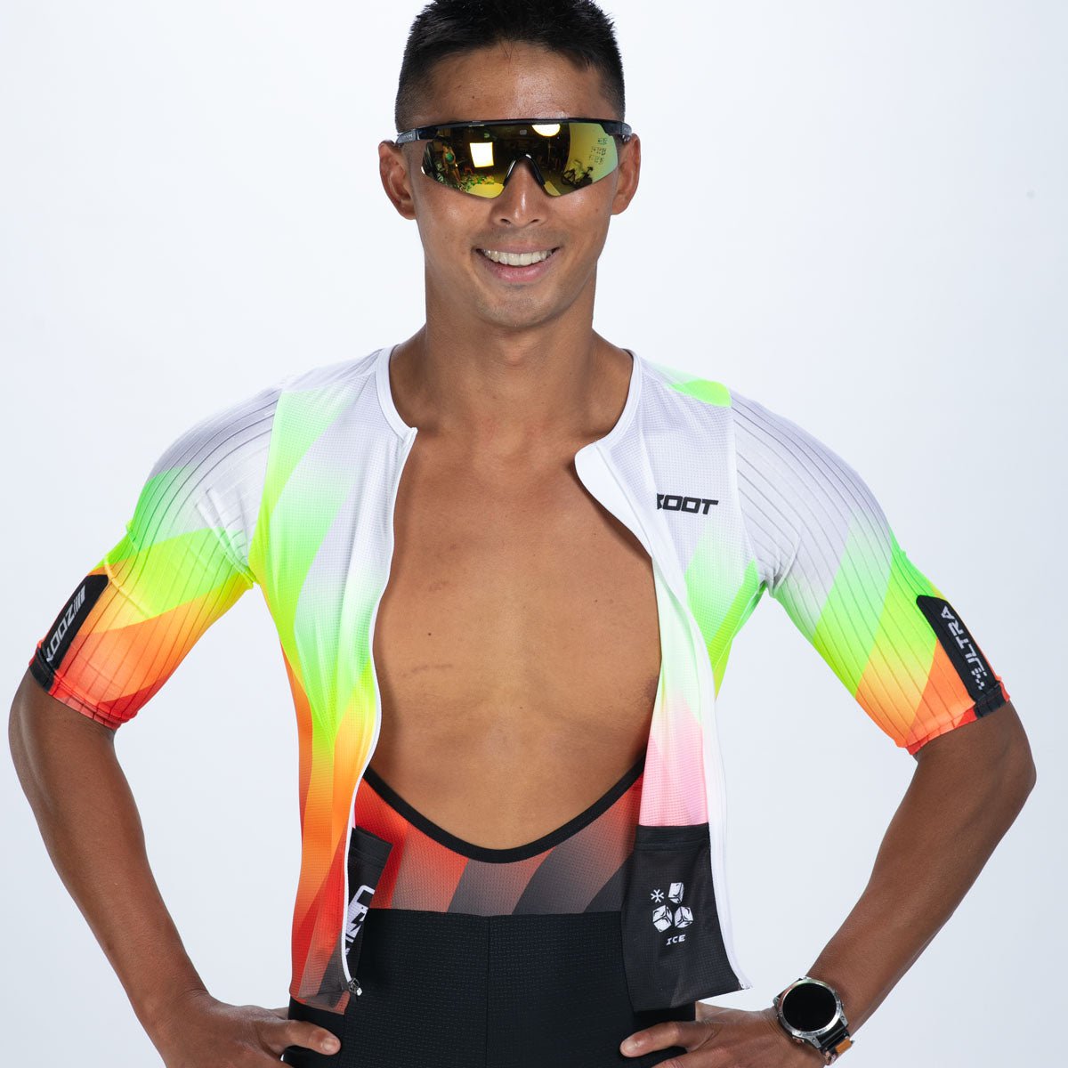 Zoot Sports TRI RACESUITS Men's Ultra Tri P1 Racesuit - Costa Del Sol
