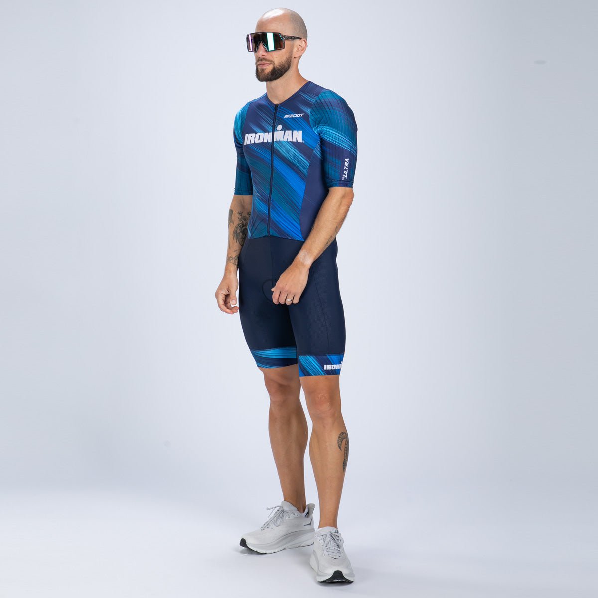 Zoot Sports TRI RACESUITS Men's Ultra Tri P1 Racesuit - IM Heat