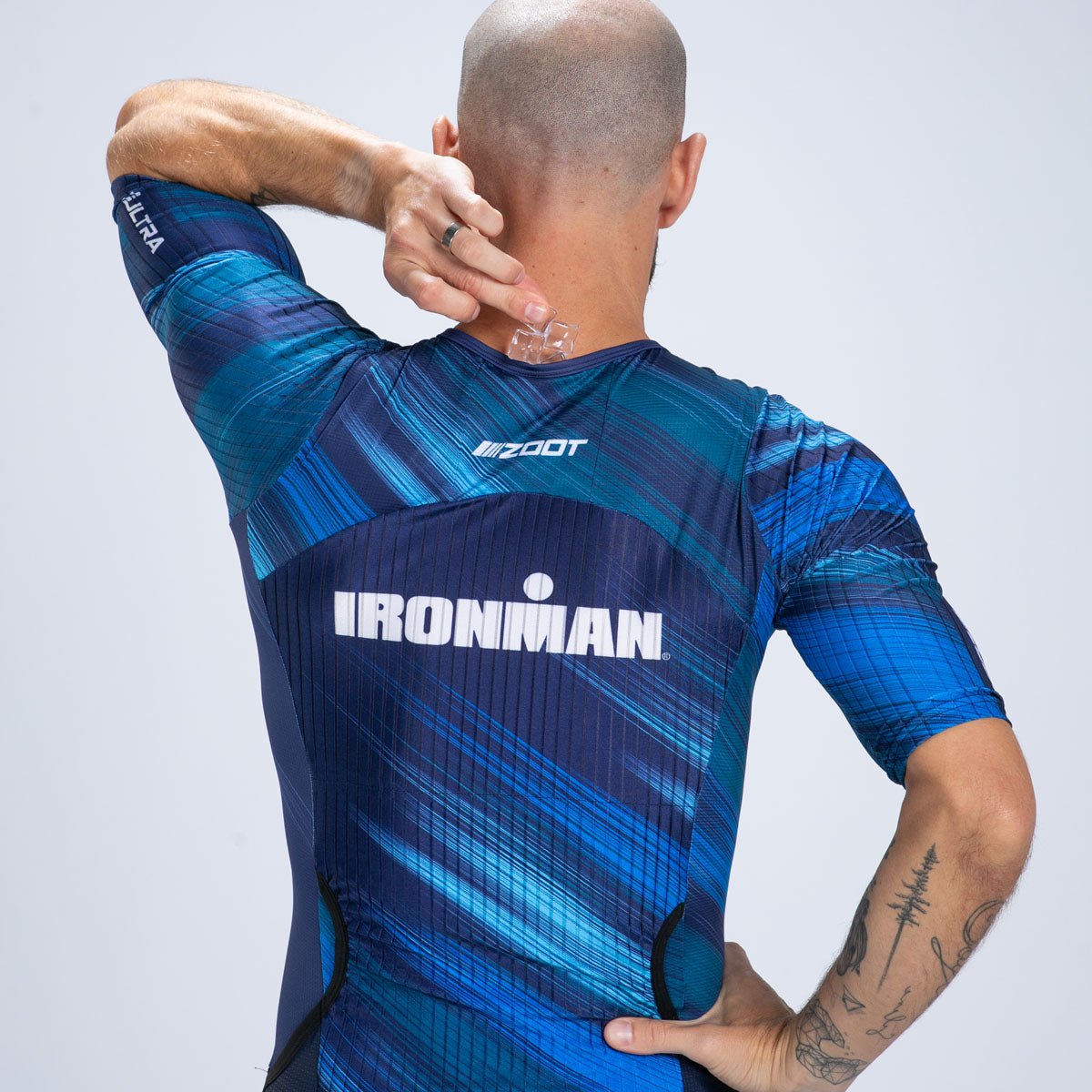 Zoot Sports TRI RACESUITS Men's Ultra Tri P1 Racesuit - IM Heat