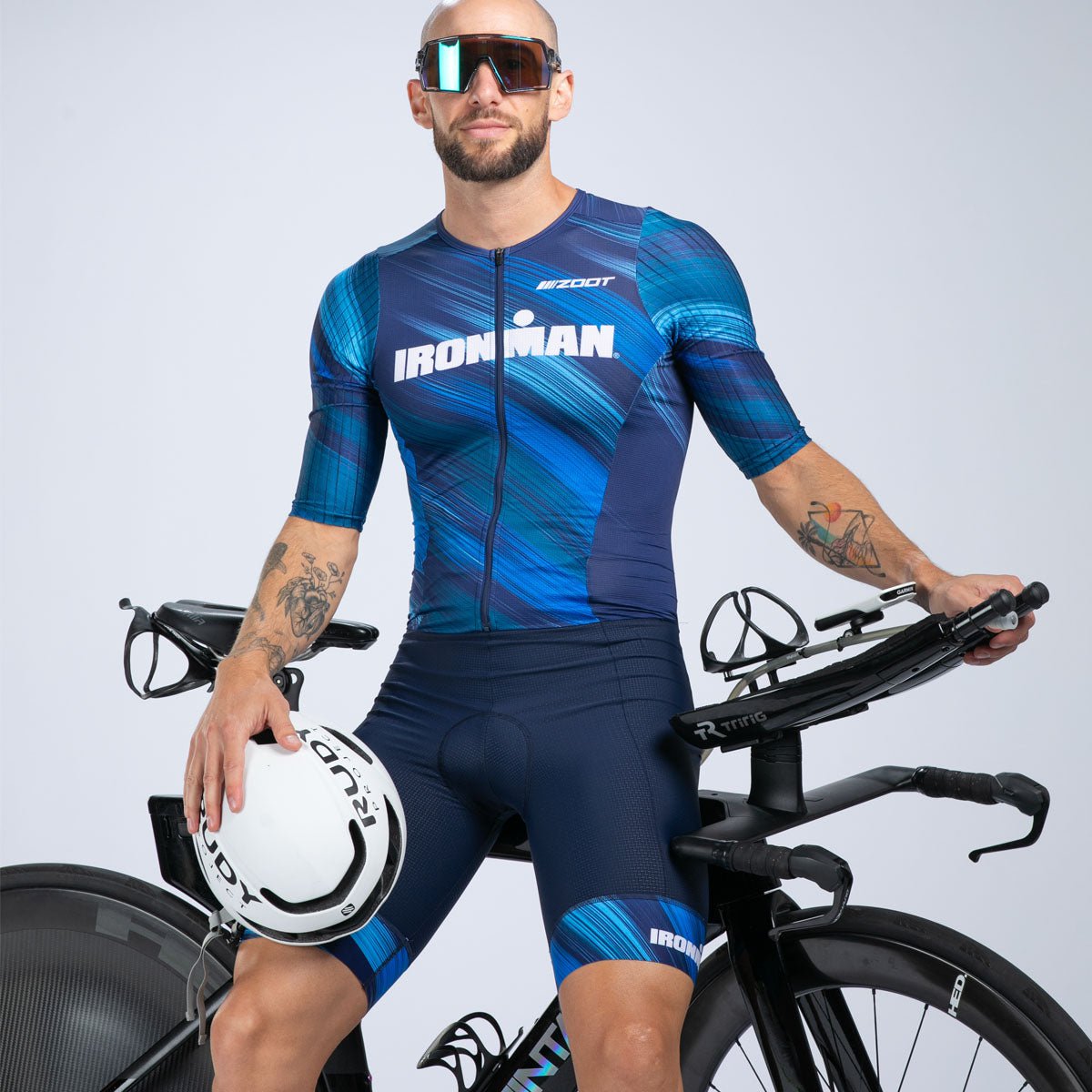 Zoot Sports TRI RACESUITS Men's Ultra Tri P1 Racesuit - IM Heat
