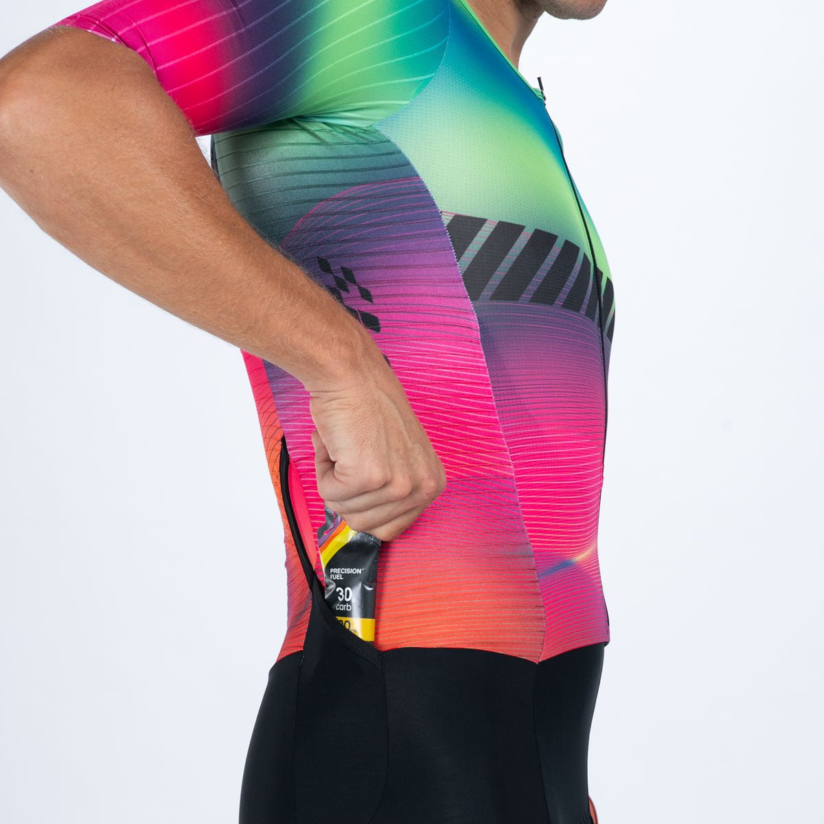 Zoot Sports TRI RACESUITS Men's Ultra Tri P1x Racesuit - Hyperburst